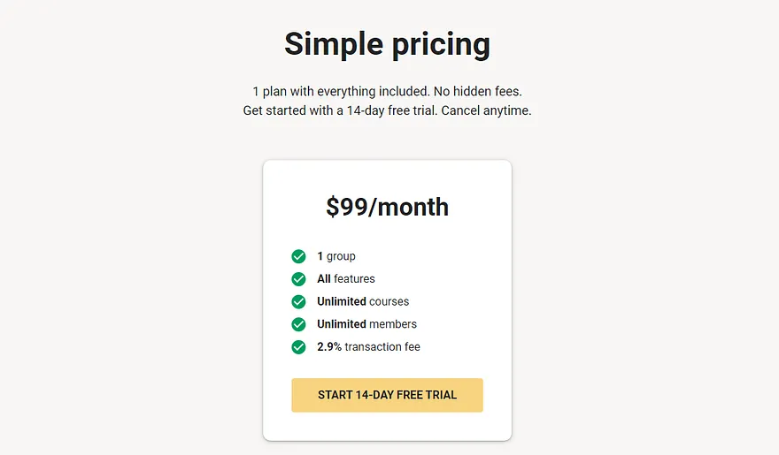 Skool.com Pricing